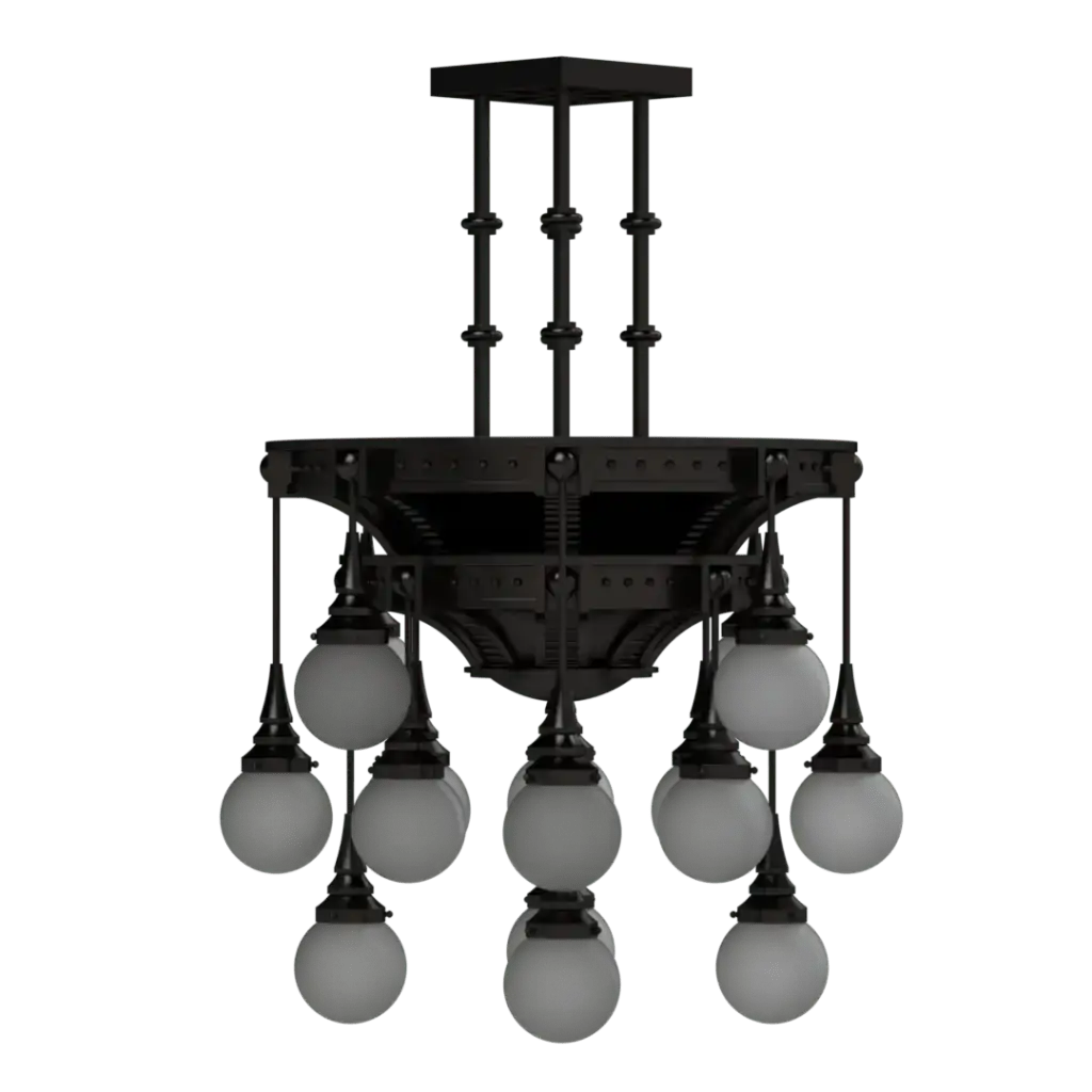 Symphonia Delux Chandelier - Crenshaw Lighting - Statement