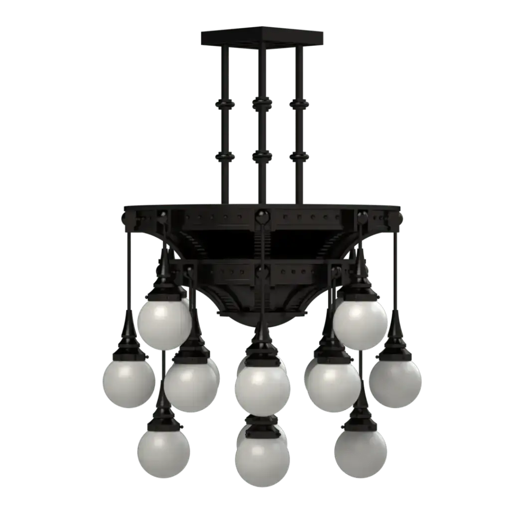 Symphonia Delux Chandelier - Crenshaw Lighting - Statement