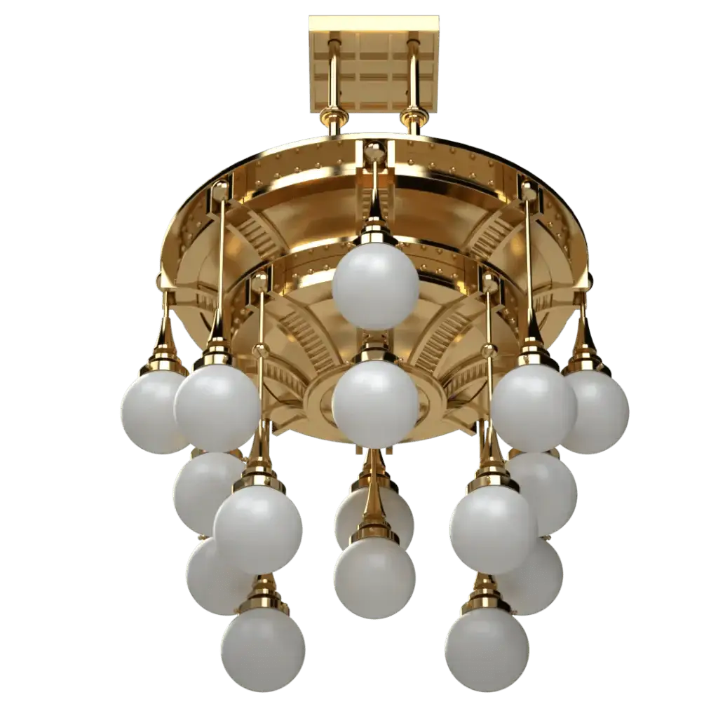 Symphonia Delux Chandelier - Crenshaw Lighting - Statement