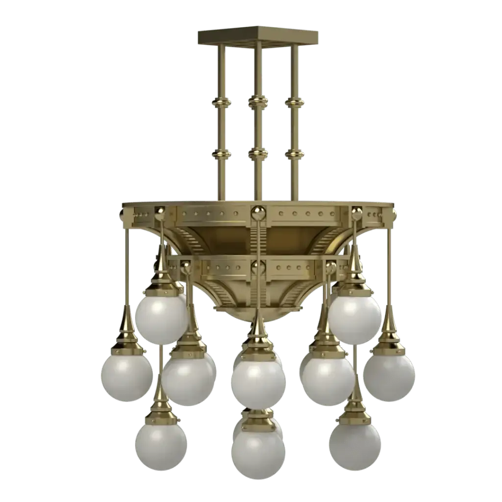 Symphonia Delux Chandelier - Crenshaw Lighting - Statement