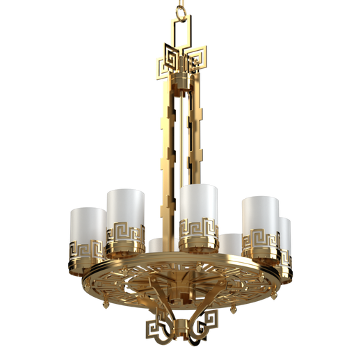 Meander Chandelier